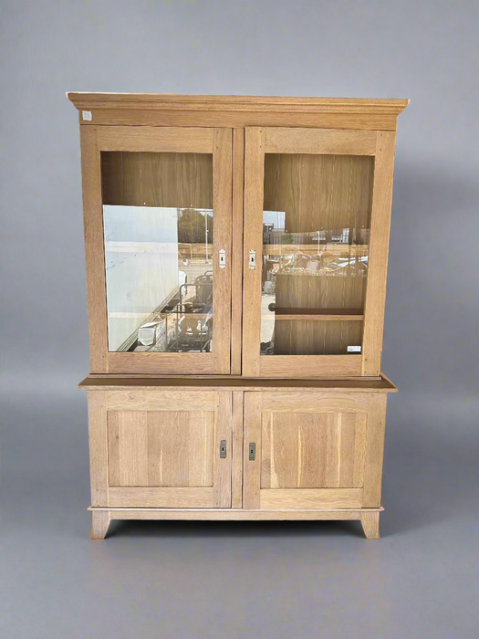 OAK RAW DISPLAY CABINET