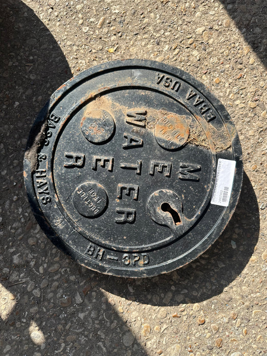 IRON WATER METER COVER