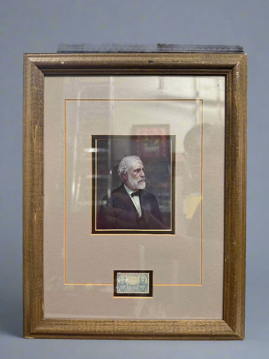 FRAMED PRINT OF ROBERT E LEE
