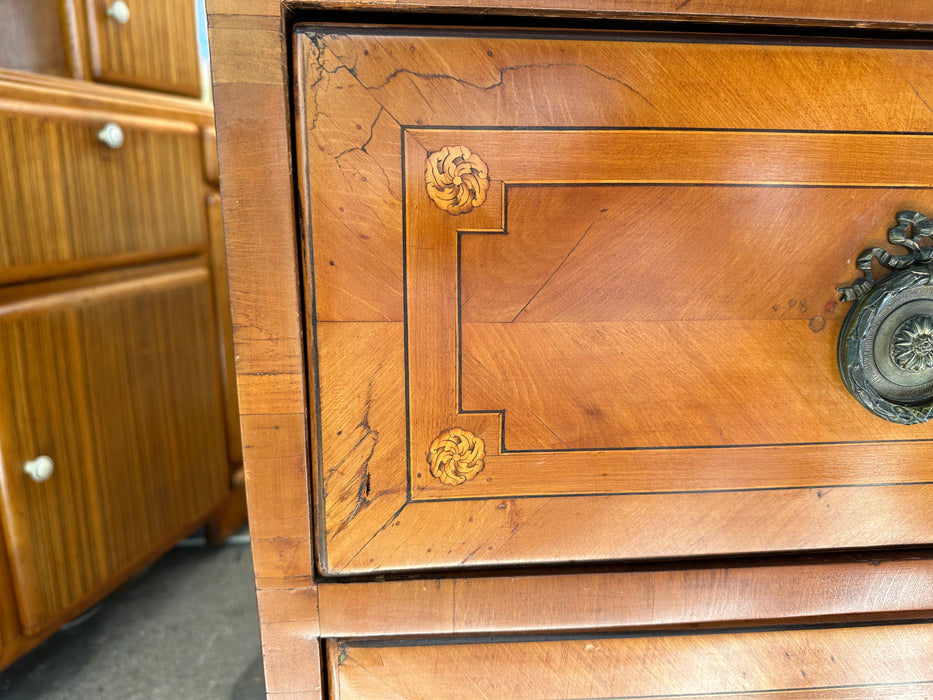 NEO CLASSICAL CHERRY CHEST WITH INLAY