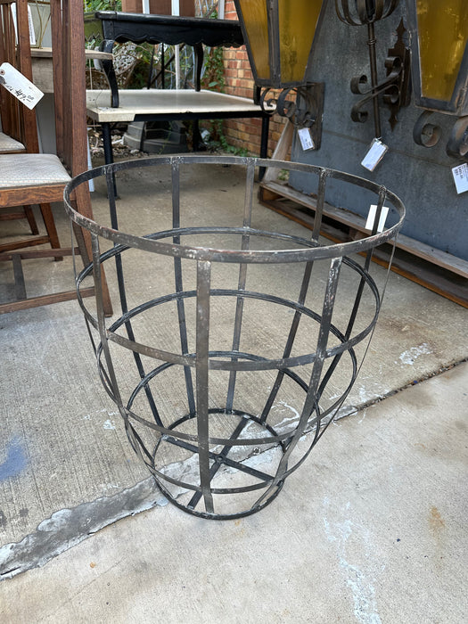 LARGE IRON BASKET AS FOUND