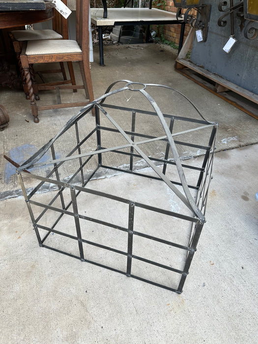 SQUARE IRON LIGHT CAGE