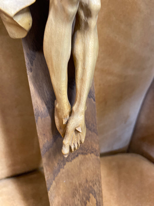 LARGE WOOD CRUCIFIX