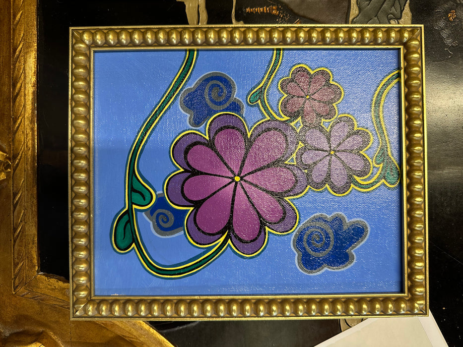 SMALL ABSTRACT PAINTING BY AMANDA SHIPMAN