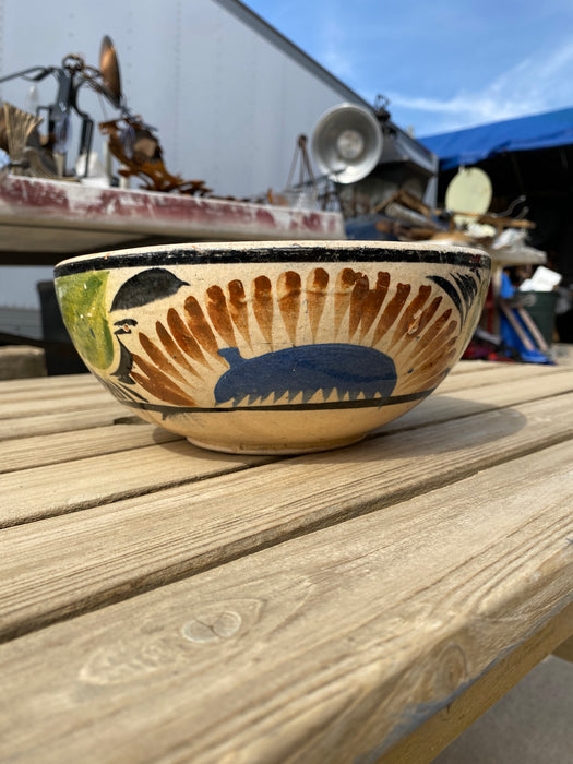 PAINTED MEXICAN BOWL