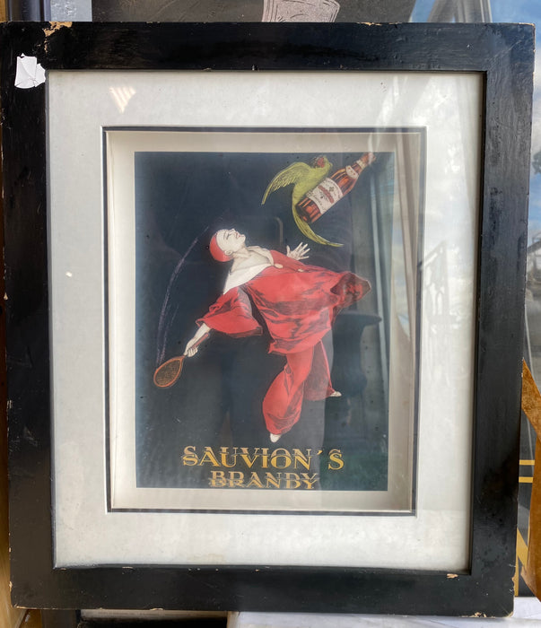 SMALL 3D SAUVION'S BRANDY POSTER