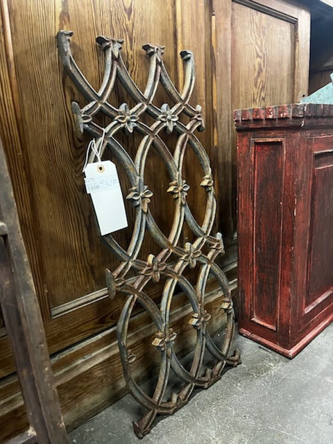 SMALL WROUGHT IRON PANEL