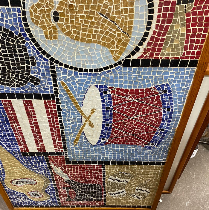 PATRIOTIC MOSAIC TILE