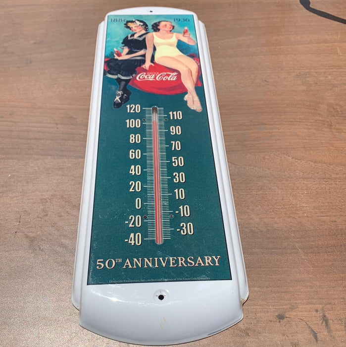 NOT OLD COCA COLA THEROMETER