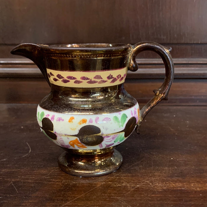 COPPER LUSTER PITCHER