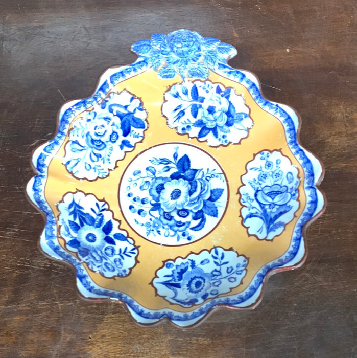 FLORAL PORCELAIN DISH