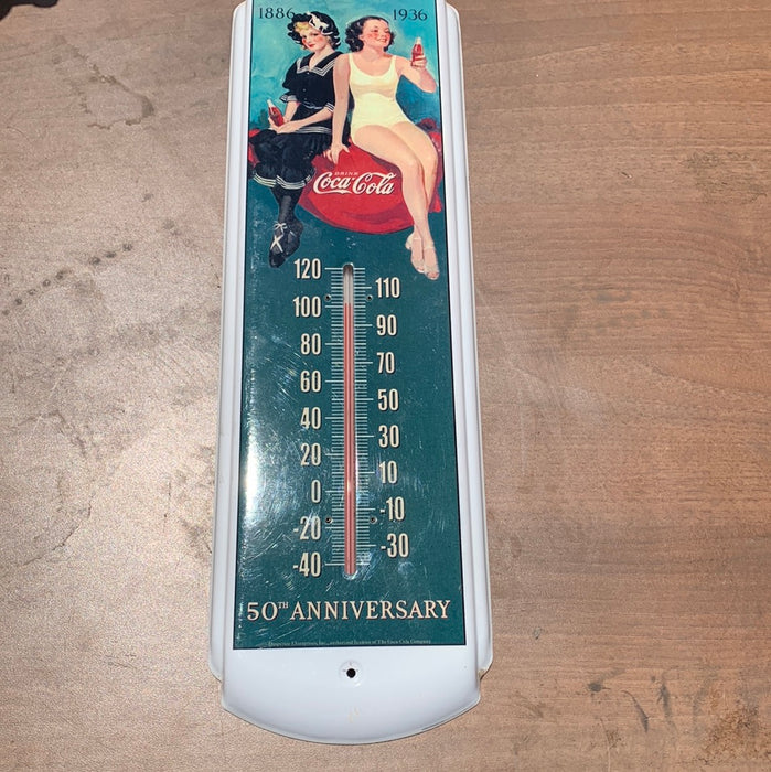 NOT OLD COCA COLA THEROMETER