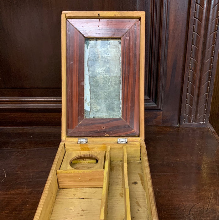 FAUX GRAIN ROSEWOOD WRITER’S BOX