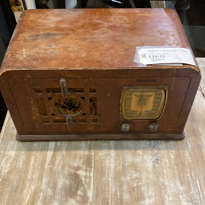 TABLE TOP RADIO CASE