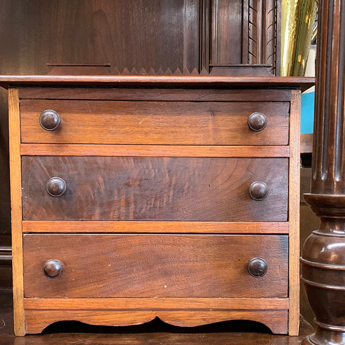 CHILD'S TOY DRESSER BOX