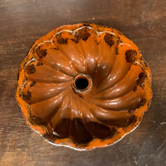 GLAZED POTTERY BUNDT PAN — Lots of Furniture