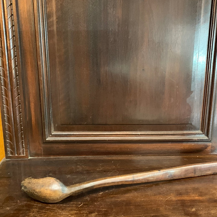 PRIMITIVE WOODEN LADDEL