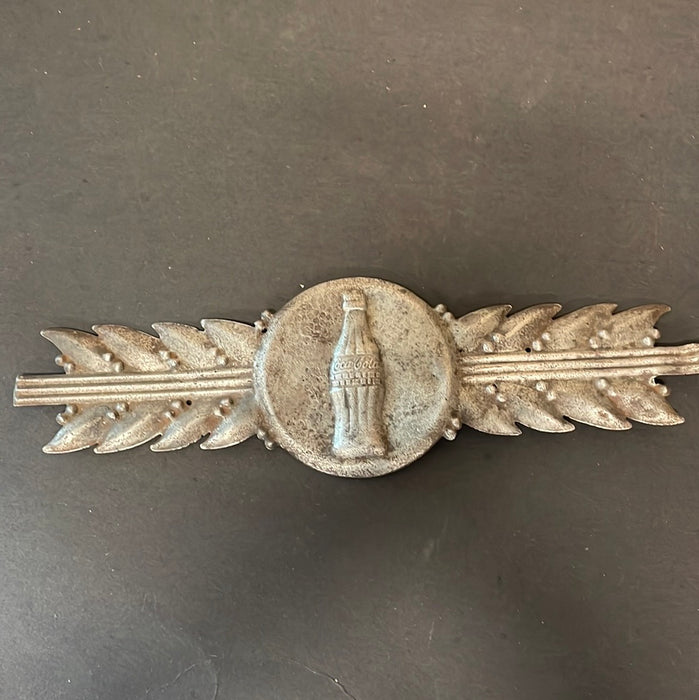 ANTIQUE METAL COKE SIGN