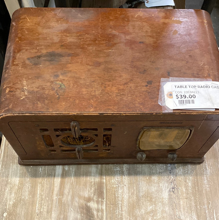 TABLE TOP RADIO CASE