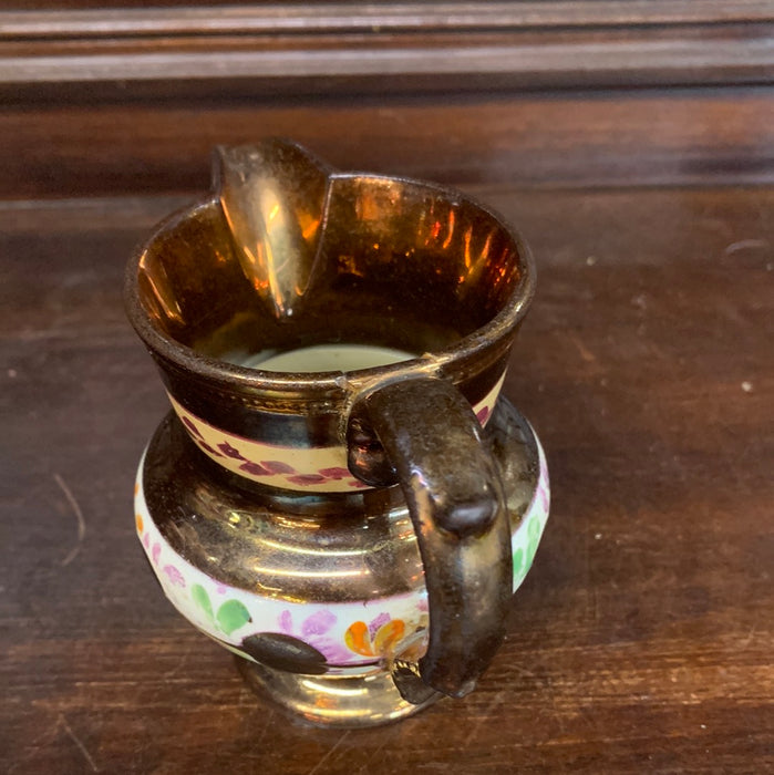 COPPER LUSTER PITCHER