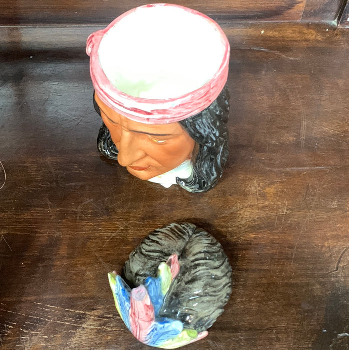 NATIVE INDIAN TOBACCO JAR-AS FOUND
