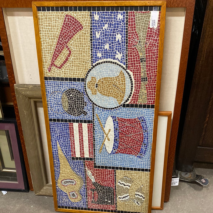 PATRIOTIC MOSAIC TILE