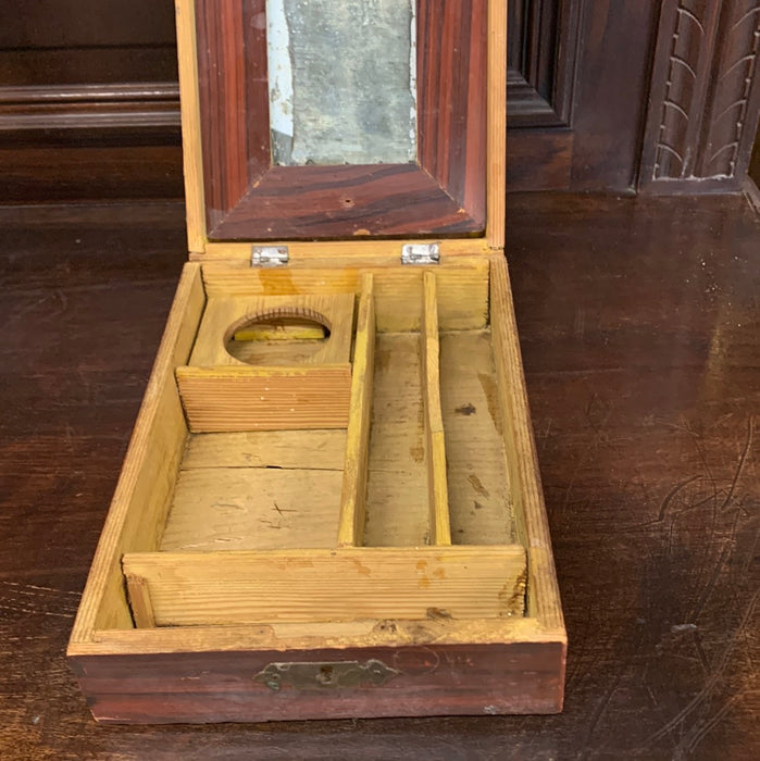 FAUX GRAIN ROSEWOOD WRITER’S BOX