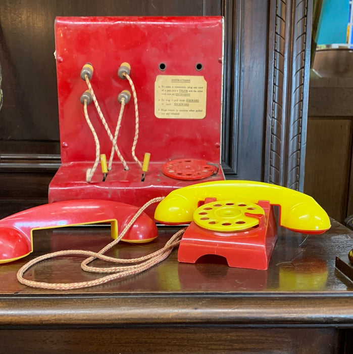 OLD FASHIONED PHONE SWITCHBOARD