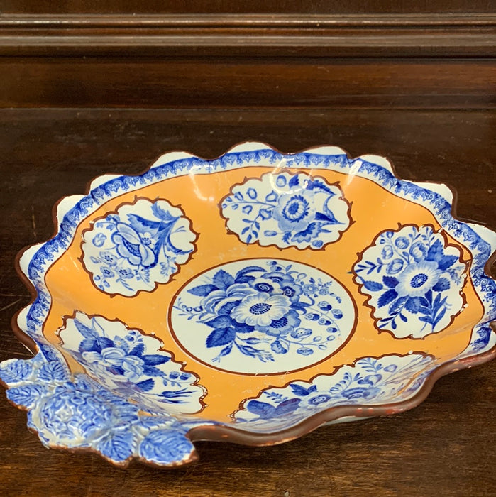 FLORAL PORCELAIN DISH