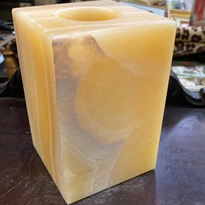 ALABASTER VOTIVE CANDLE COVER