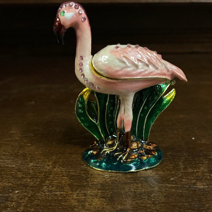 HINGED FLAMINGO BOX