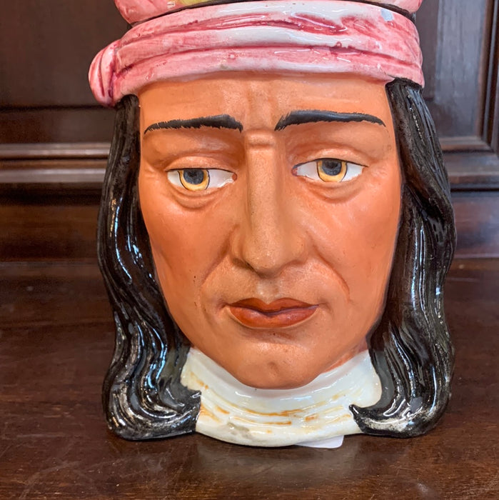 NATIVE INDIAN TOBACCO JAR-AS FOUND
