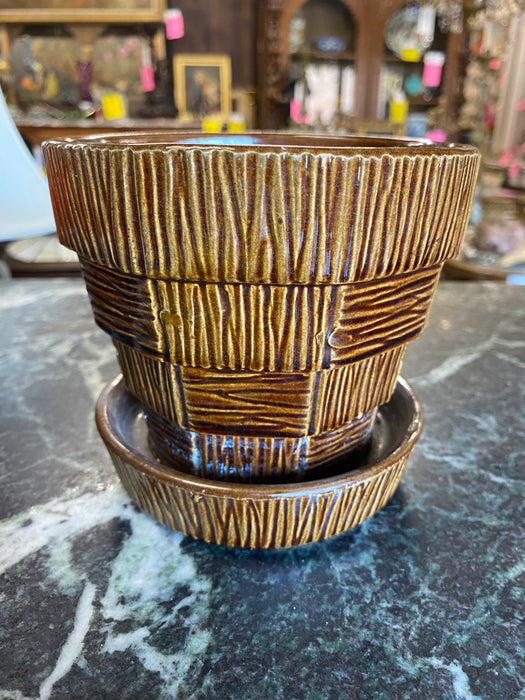 MCCOY BROWN SMALL POT