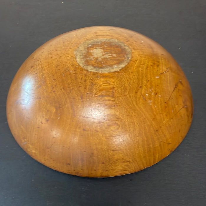 TURNED WOOD BOWL