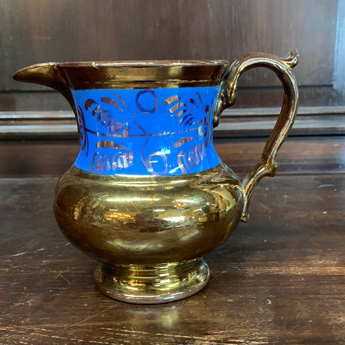 COPPER LUSTER PITCHER