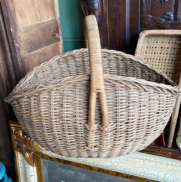 VINTAGE GATHERING BASKET - AS FOUND