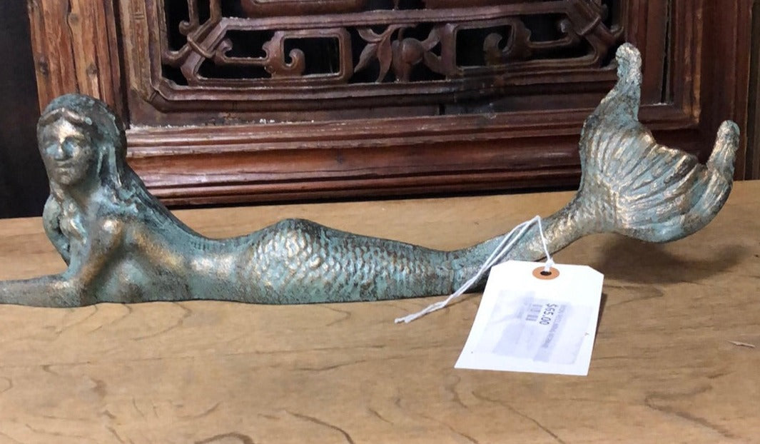 IRON RECLINING MERMAID