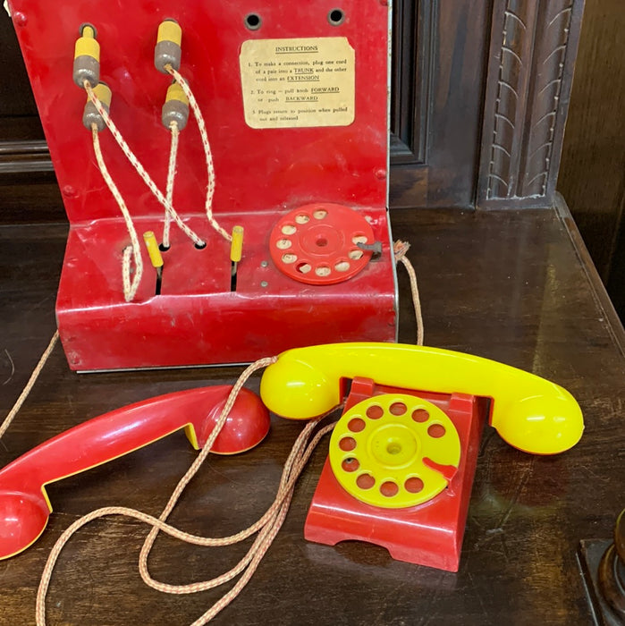 OLD FASHIONED PHONE SWITCHBOARD