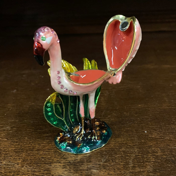 HINGED FLAMINGO BOX