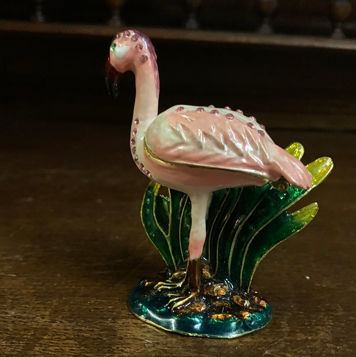 HINGED FLAMINGO BOX