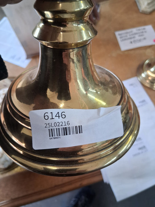 BRASS SINGLE CANDLE HOLDER