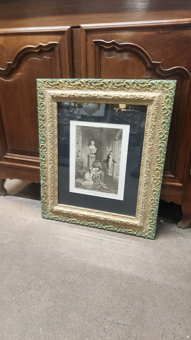 “NAPOLEAN’S FAREWELL TO JOSEPHINE“ ETCHING