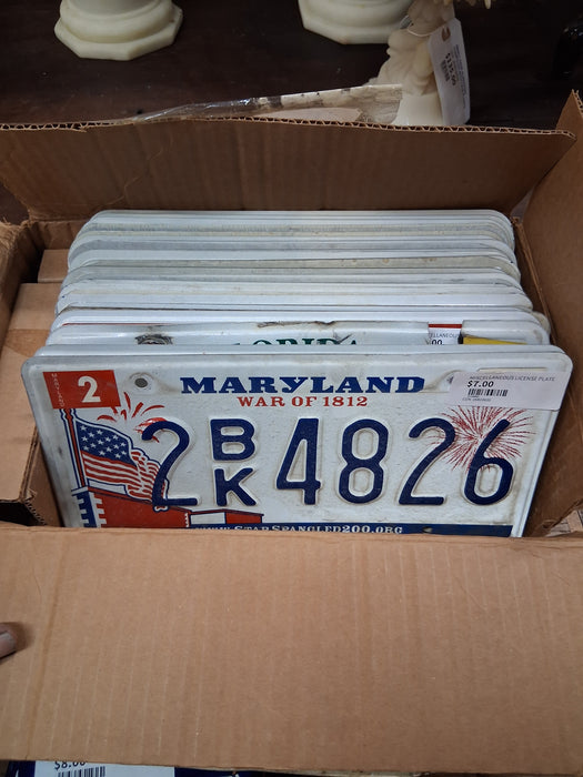 MISCELLANEOUS LICENSE PLATE