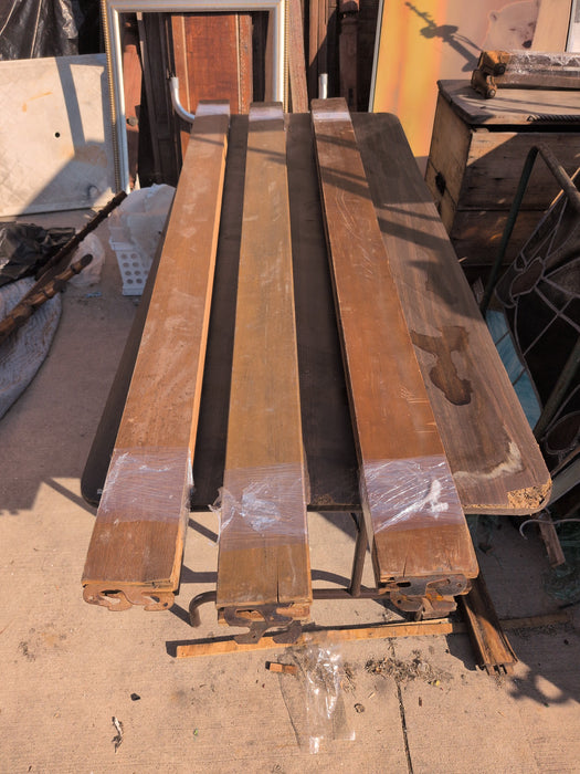 PAIR OF AMERICAN BED RAILS 1 EACH OF 3