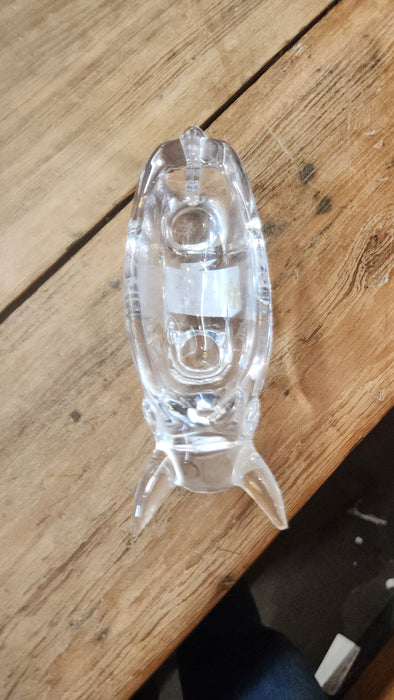 FRENCH CRYSTAL BULL BY SEVRES