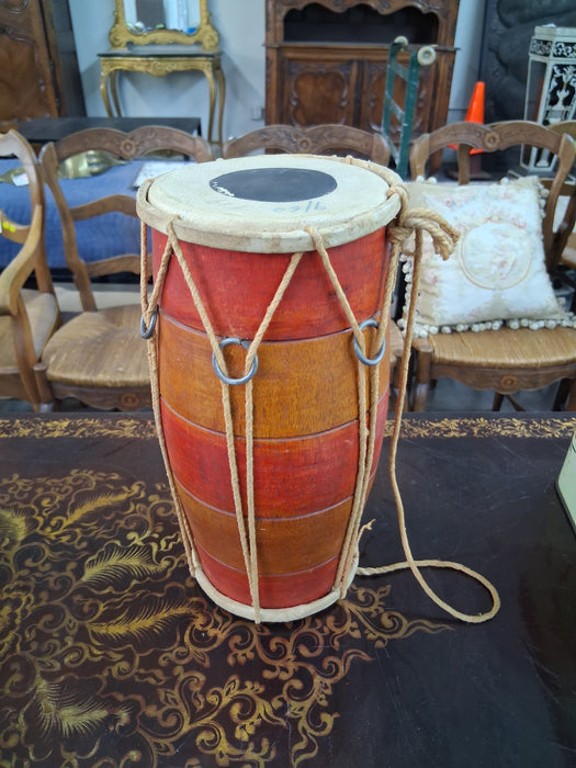 ORANGE WOOD DRUM