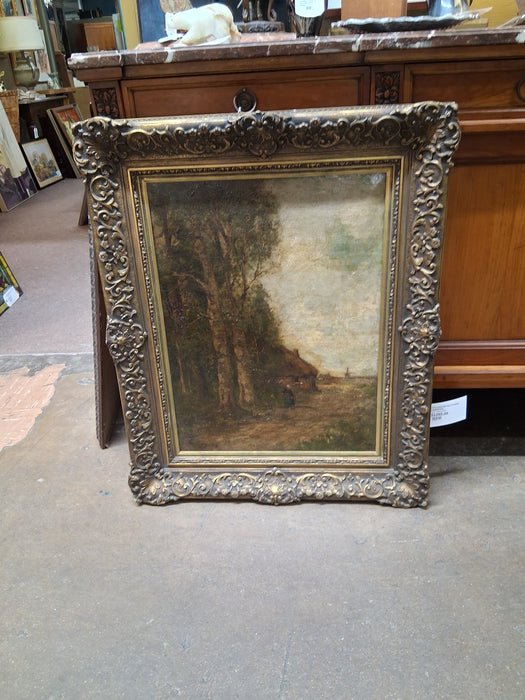19TH CENTURY GILT FRAMED LANDSCAPE