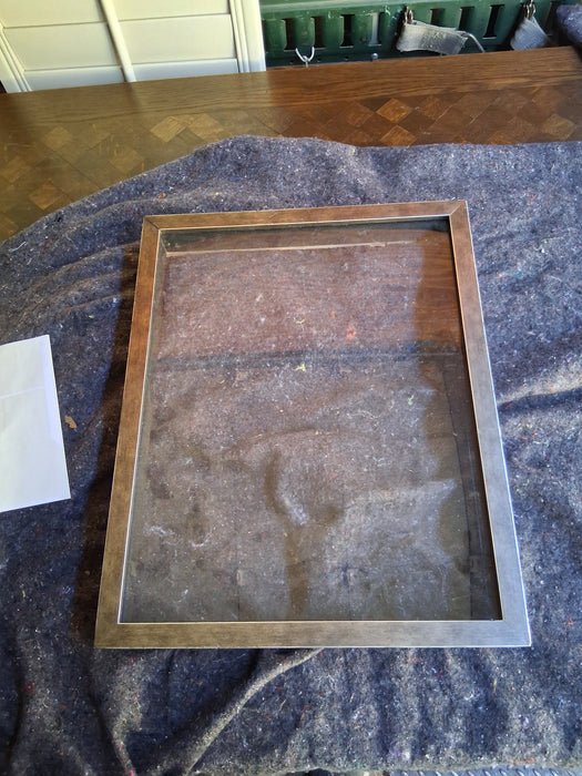 SMALL SILVER MODERN FRAME