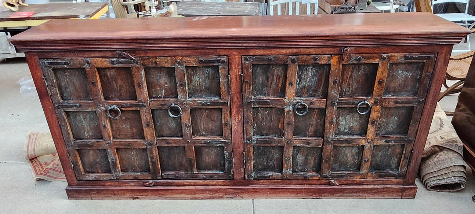 LONG RUSTIC SIDEBOARD FROM INDIA