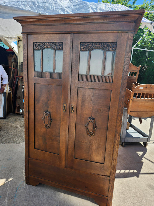 ARTS AND CRAFTS TWO DOOR ARMOIRE